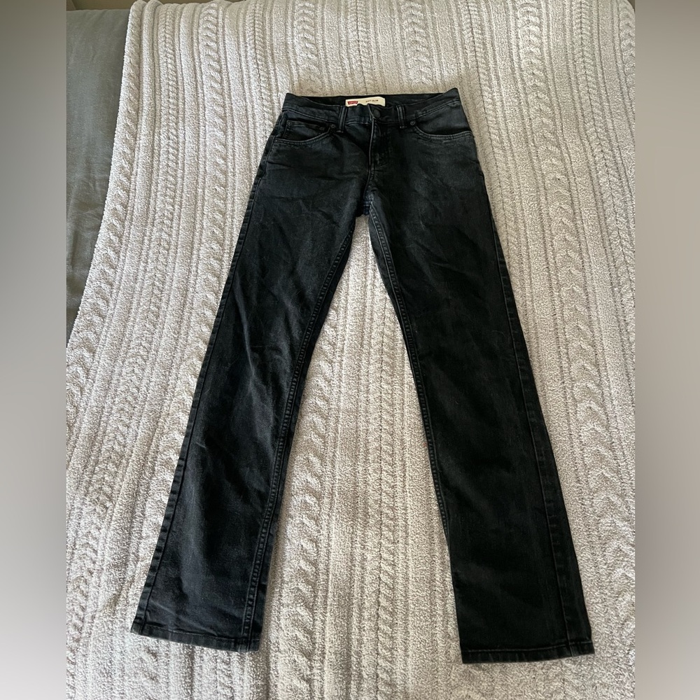 Levi’s 511 Slim black jeans - size 16 R - 28X28 in VG condition